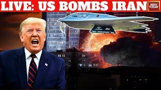 LIVE: US Bombs Iran Updates | Iranian Missiles Fired at Israel | US Attack On Iran | War News