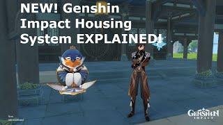 NEW! 1.5 Update: Genshin Impact Housing system EXPLAINED!