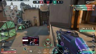 TL nAts with the 4k to secure the round vs BBL Esports | VCT EMEA