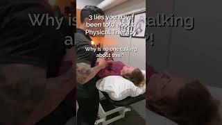 3 lies you have been told about physical therapy #physicaltherapy