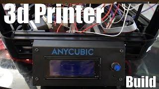 Anycubic Kossel Delta 3d Printer Build