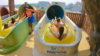 Yas Waterworld Abu Dhabi - Waterslides