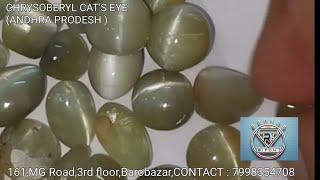 CHRYSOBERYL CAT'S EYE/ANDHRA PRODESH /WHOLESALE/CONTACT:7998354708.