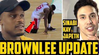 GINEBRA JUSTIN BROWNLEE INJURY UPDATE | SEMERAD MAY SINABI KAY JAPETH AGUILAR