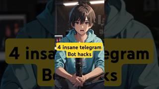 Insane Telegram Bot Hacks for 2024#telegrambot #telegram #shorts