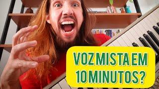 VOZ MISTA: Cante agudo e LEVE (Vozes masculinas e femininas)