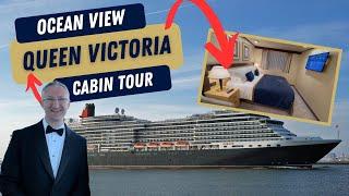 Cunard Queen Victoria Cabin Tour: Oceanview for a Solo Traveler