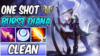 FULL AP DIANA BROKEN ONE-SHOT | Best Build & Runes Guide + Tips | League of Legends