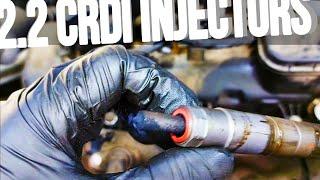 injector removal | Hyundai 2.2 crdi