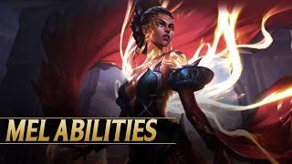 MEL ALL ABILITIES GAMEPLAY EXPLAINED - League of Legends