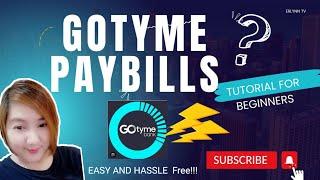 GOTYME PAYBILLS TUTORIAL UPDATES 2024