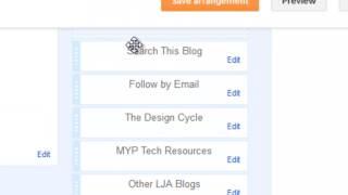 Adding Gadgets in Blogger