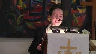 Martin Luther Church Toronto Easter 2025 bilingual English-German worship service