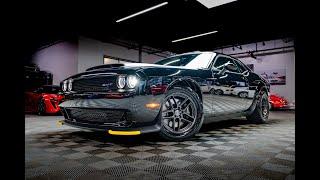 2023 Dodge Challenger Demon 170! Only 25 original miles! 6.2L Supercharged HEMI! Pitch Black Paint!
