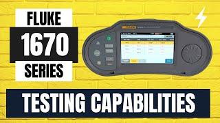 Fluke 1672, 1673 & 1674 Testing Capabilities - Best Multifunction Fluke Created!