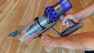 Dyson How to empty dust bin  V8 V10 V11 V12 V15