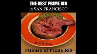 San Francisco Restaurants, House of Prime Rib #steakhouse #cabernetsauvignon