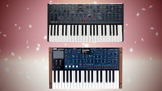 Oberheim Teo-5 vs Korg Multipoly (they sound closer than you think)