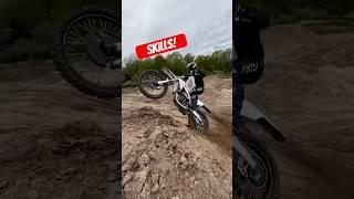 INSANE dirt bike cornering skills!