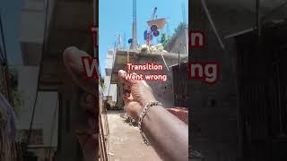 Transition went wrong #funny #constructionfun #amazingconstruction #villupuram