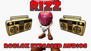 LOUD RIZZ AUDIOS BYPASSED Roblox Ids (WORKING 2024)