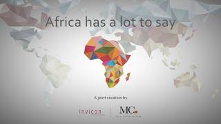 Africa has a lot to say