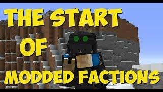 The Minecraft War Has Started! | Modded Factions #01