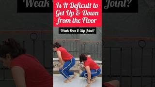 Weak Knee & Hip Joint #yogaasana#workout #kneepain#hipfat#shorts#chairyoga#streching #neelamjaiswal