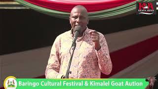 KIMANI ICHUNGWA SHOCKS PRESIDENT RUTO AS HE LOSES HIS TEMPER IN BARINGO WHILE LECTURING GOV'T CRITIC