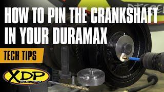 How to Pin the Crankshaft in your 2001-2016 Duramax | XDP Tech Tips