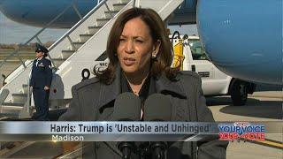 Harris and Trump set to hold rallies in Wisconsin