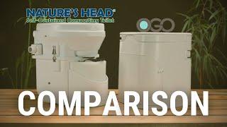 Composting toilet comparison : Nature's Head vs. OGO | Differences, advantages, functionality