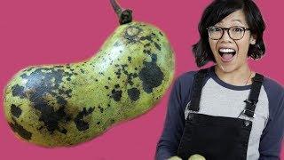 Hillbilly Banana? How to open a PAWPAW & Taste Test -- Fruity Fruits