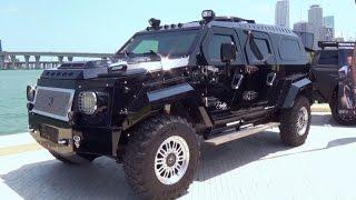 KNIGHT XV The World's Most Luxurious Armored Vehicle $629,000. Civilian version of AAVI’s Gurkha F5