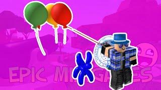 HOW TO GET THE PARTY POPPER BADGE AND TITLE IN EPIC MINIGAMES