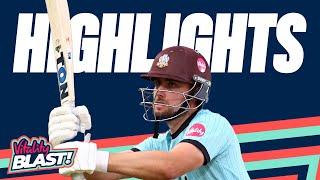 Will Jacks Smashes 97 In London Derby | Surrey v Middlesex - Highlights | Vitality Blast 2025