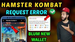 Hamster Kombat request error unbale to get config | Hamster Kombat & Blum new updates new Airdrops