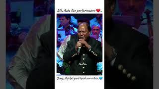 Md. Aziz live performance l Aaj kal yaad kuch aur rehta nahi #shorts