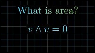 Geometric Algebra -- What is area? | Wedge product, Exterior Algebra, Differential Forms