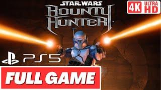 STAR WARS: BOUNTY HUNTER Remastered Gameplay Walkthrough FULL GAME [PS5] - No Commentary