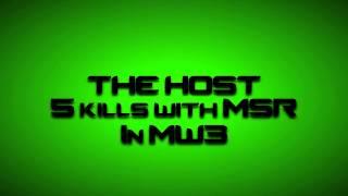 THE HOST - 5 KILLS (MW3)