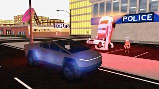 Buying The Cybertruck In Roblox and Getting Chased By The Police