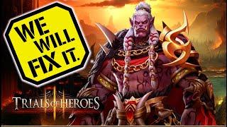 TRIALS OF HEROES Седогрив Graymane Можно ли исправить?