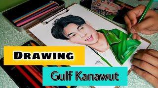 GULF KANAWUT Drawing using Prismacolor Premier | Jm Medrano