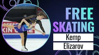 KEMP / ELIZAROV (CAN) | Pairs Free Skating | GP Final 2023 | #JGPFigure