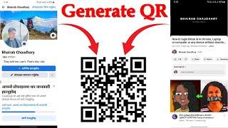 How to generate/make QR code of any facebook profile, youtube video or any URL. Easy trick!!