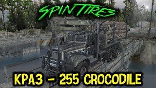 SpinTires обзор мода ( Краз - 255 Crocodile ) Всё как обычно