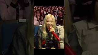 Rosé sing APT️ With lyrics#blackpink#rosè#blinkbyinsha#shorts