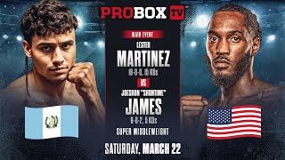    LIVE! ProBox Super Middleweight MAIN EVENT | WBA Female World Super Flyweight title #boxing