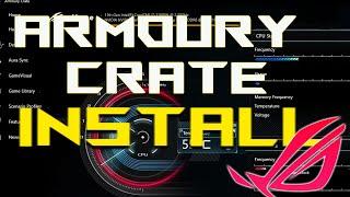 Quick Install Asus Armoury Crate Guide 2024!